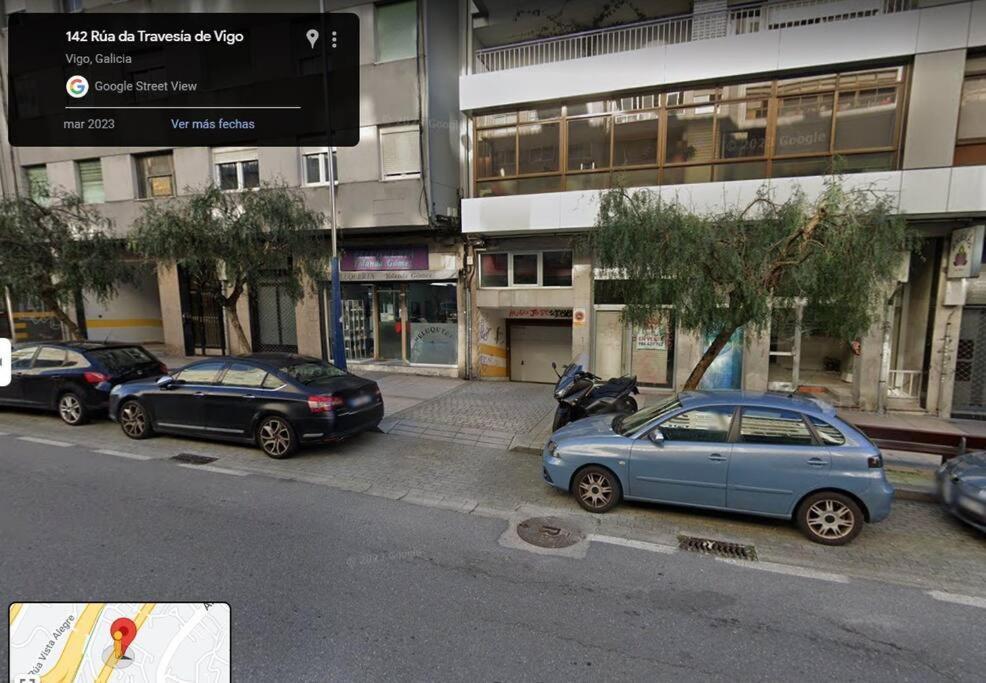 Espacioso Piso Con Garaje Cerca Del Centro De فيجو المظهر الخارجي الصورة